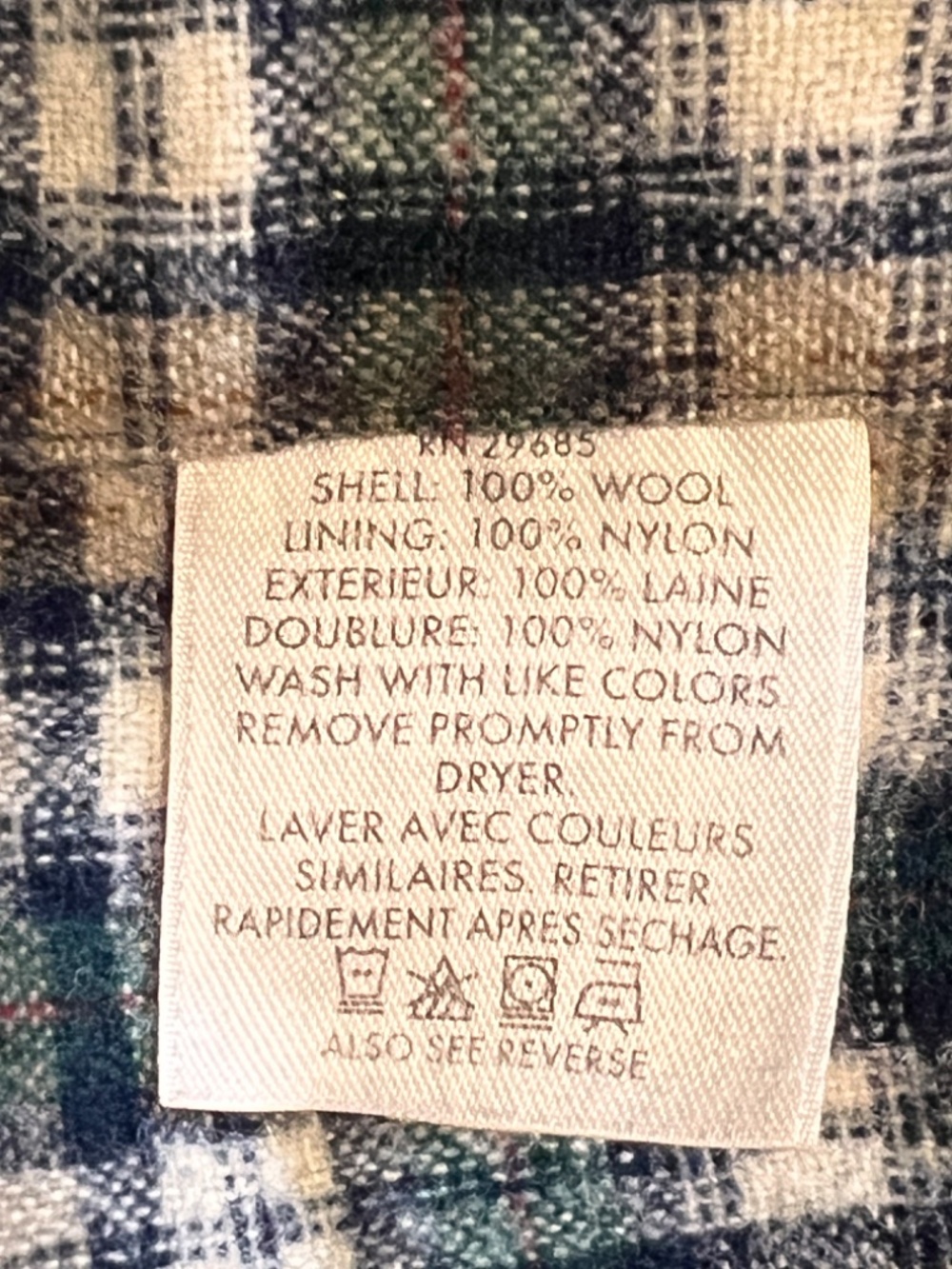 Pendleton Wool Shirt - Mens Large - Picture 8 of 8